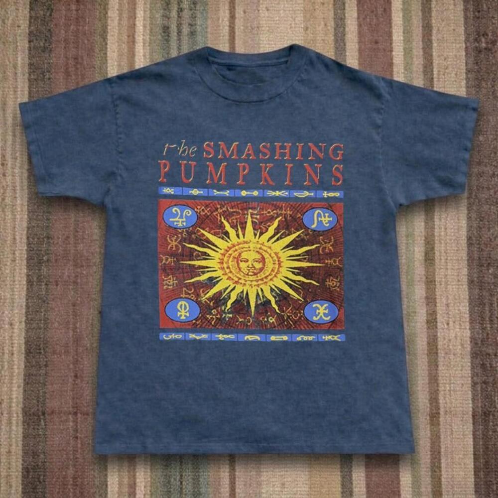 The Smashing Pumpkins Navy Blue Band Tee